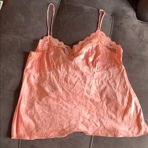 Trina Turk camisole peach silk Medium
